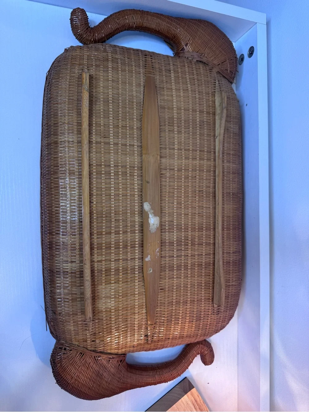 Vintage handcrafted woven